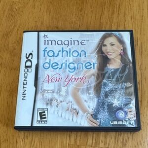 🛑 $3 in Bundle Imagine Fashion Designer New York Nintendo DS Game